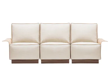 FOREST CLUB SF3032 - 3 seater fabric sofa by Andreu World - view 2